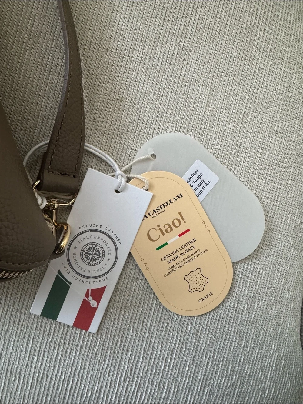 🎉LAST PIECE🎉VIOLA CASTELLANI‎ Made In Italy Leather Belt Bag